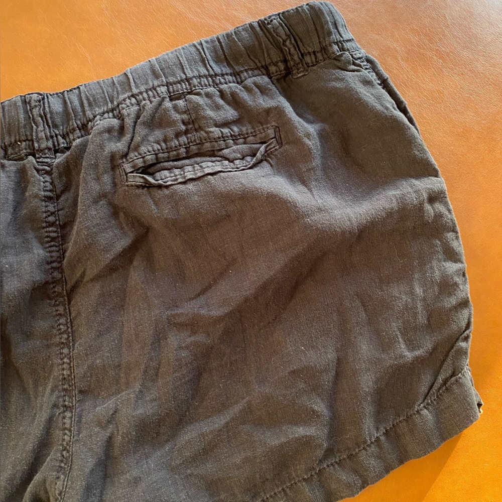 Caslon Black Linen Drawstring Shorts with Pockets *gently worn* - Picture 7 of 15